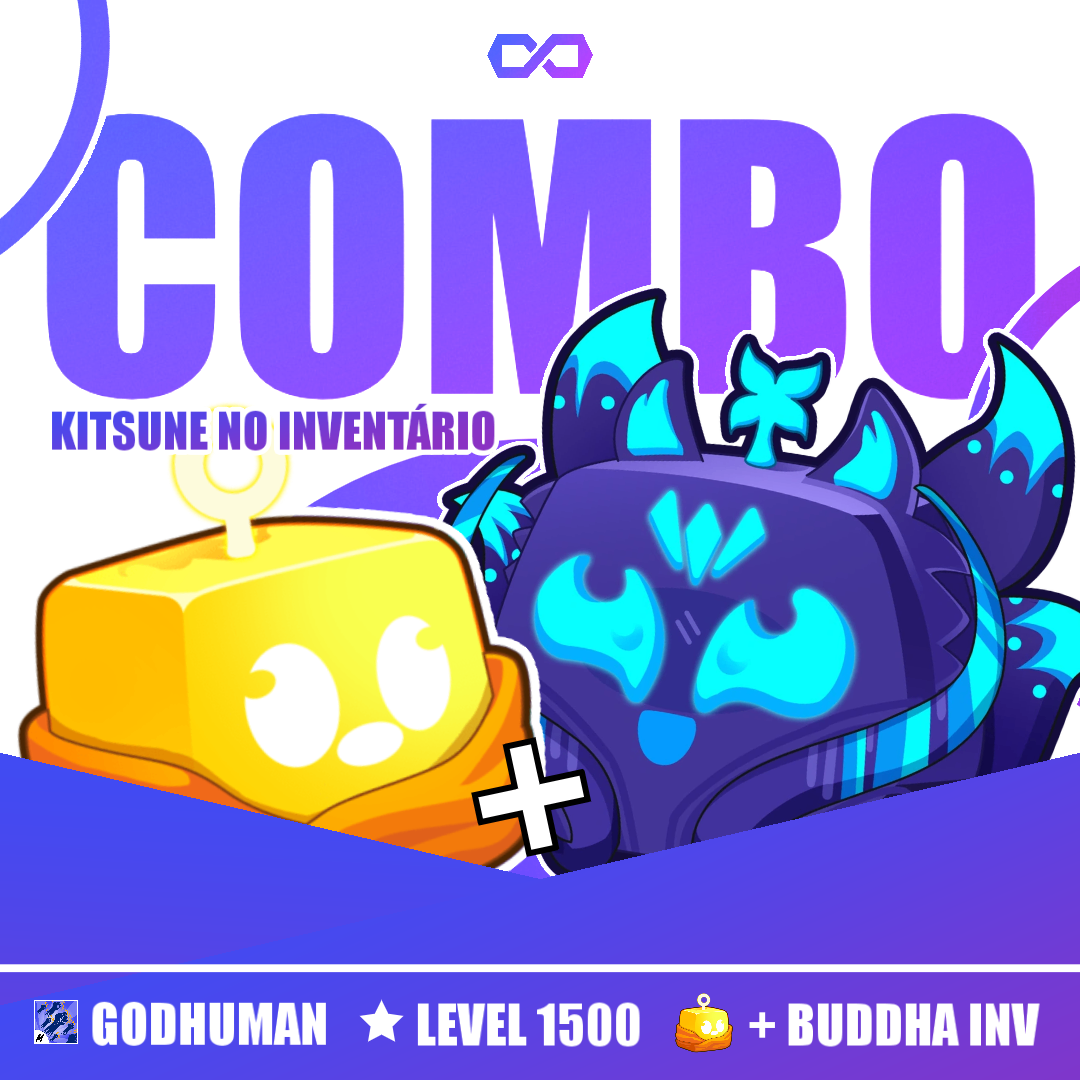 GodHuman + Kitsune no Inventário + Buddha Inv