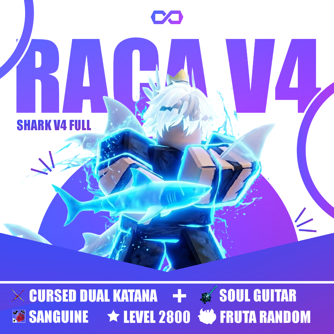Conta com Shark V4 Full + SANGUINE + CDK + SG + LV2800