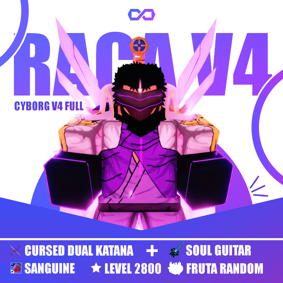 Conta com Cyborg V4 Full + SANGUINE + CDK + SG + LV2800