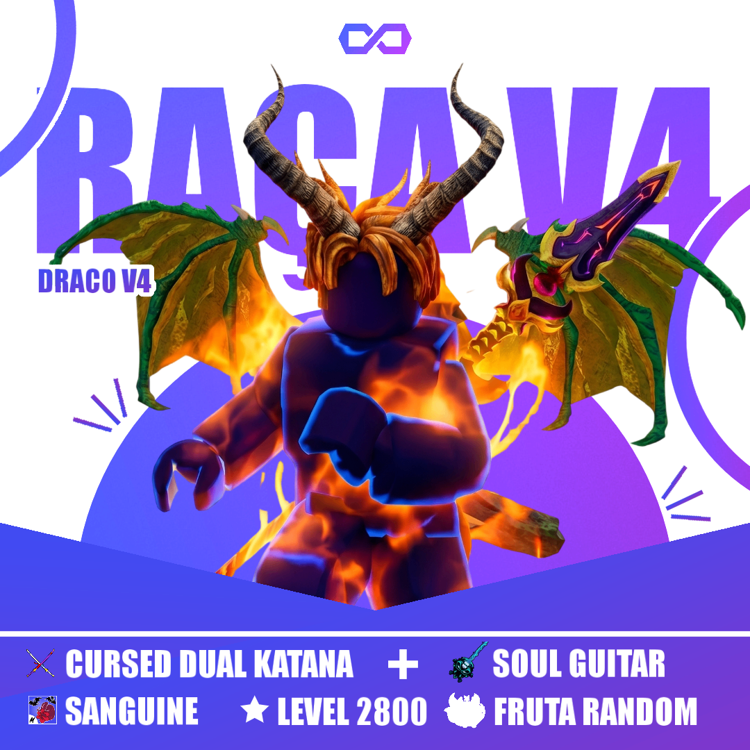 Conta com Draco V4 + SANGUINE ART + CDK + SG + LV2800