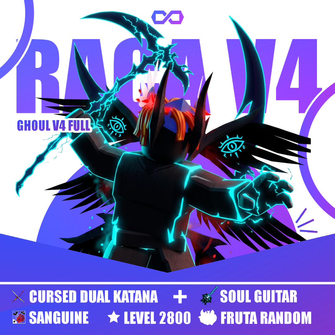 Conta com Ghoul V4 Full + SANGUINE + CDK + SG + LV2800