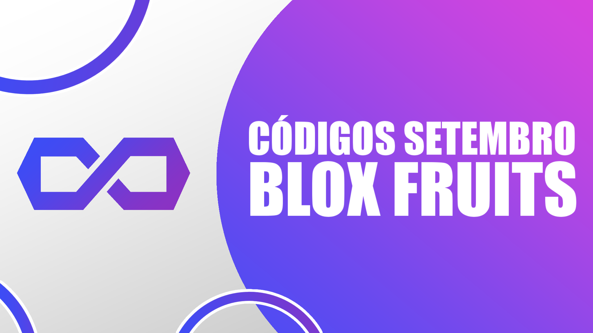 Códigos de SETEMBRO - BloxFruits